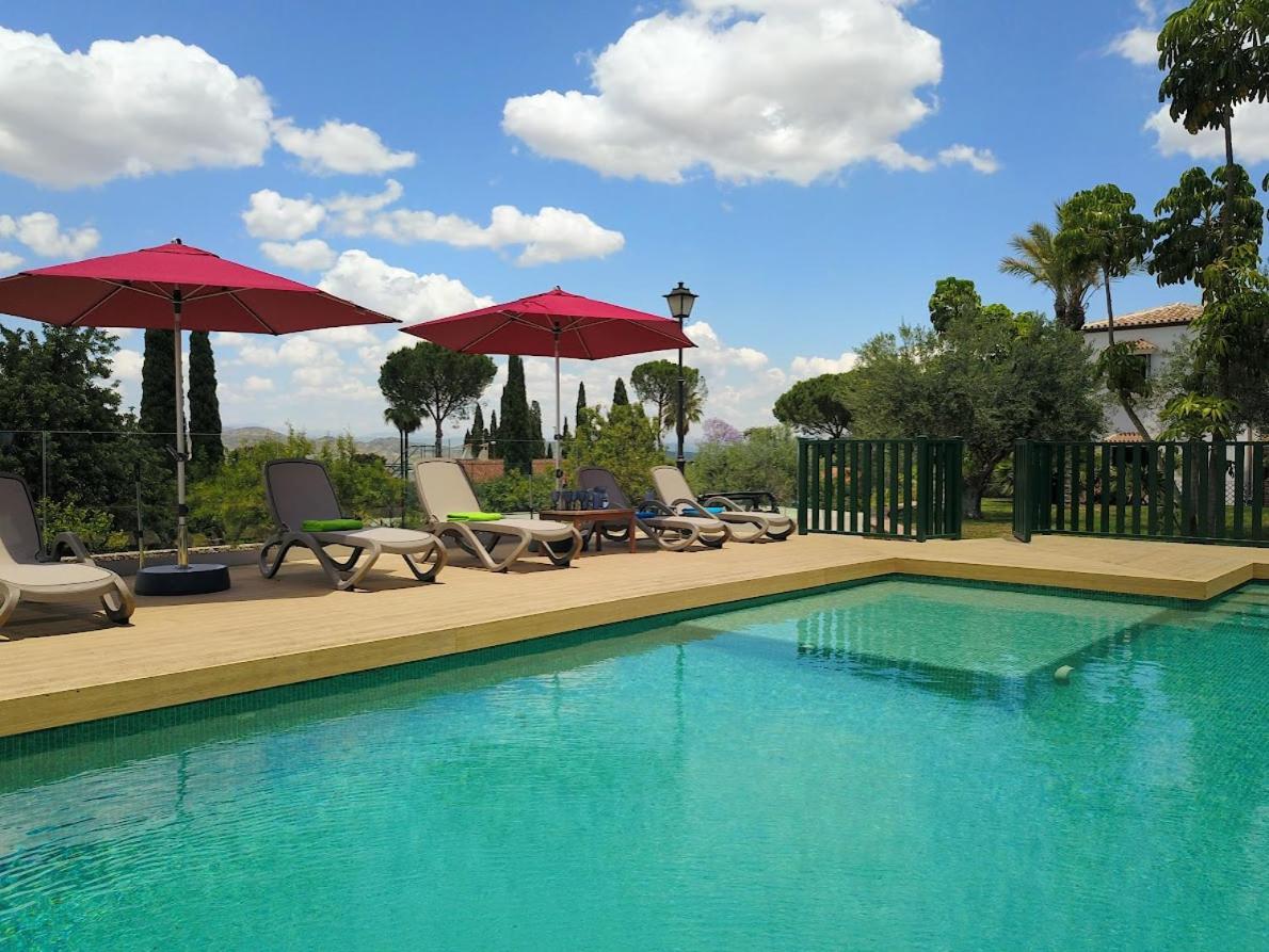 Luxe Hacienda La Campina Met Verwarmd Zwembad En Tennisbaan. Alhaurín el Grande Exteriör bild